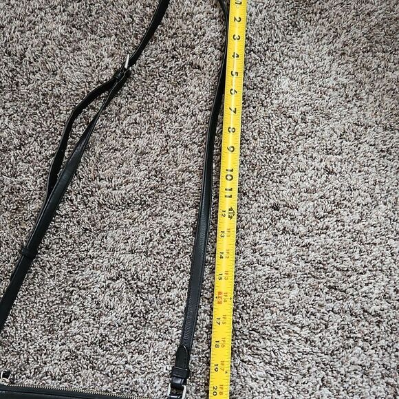 Vera Bradley Black Leather Crossbody Bag - Picture 12 of 12